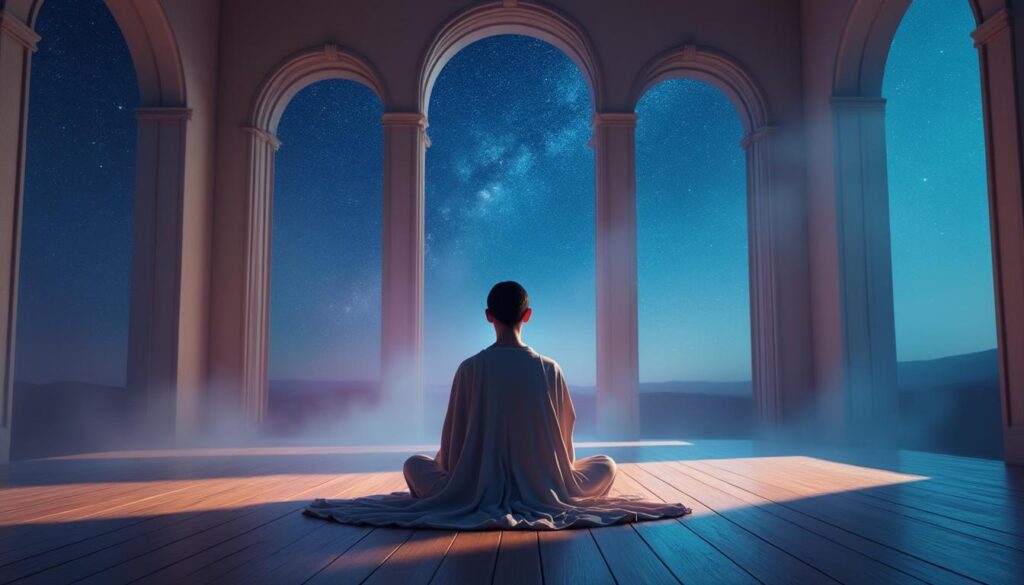 découvrez comment l'éveil spirituel peut transformer les nuits d'insomnie en moments de conscience profonde et de paix intérieure.