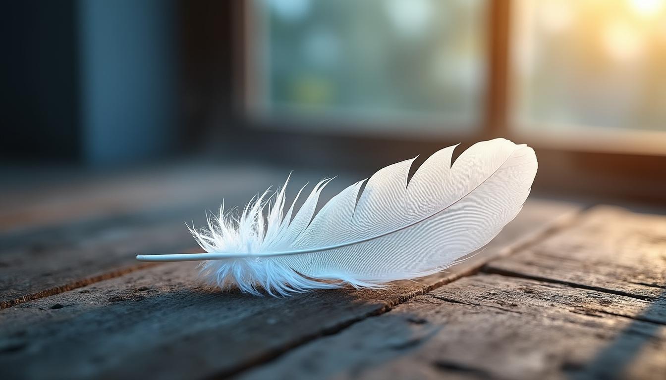 découvrez le mystère derrière la découverte d'une plume : est-ce un message spirituel ou un simple hasard ? explorez différentes interprétations et signification symbolique.