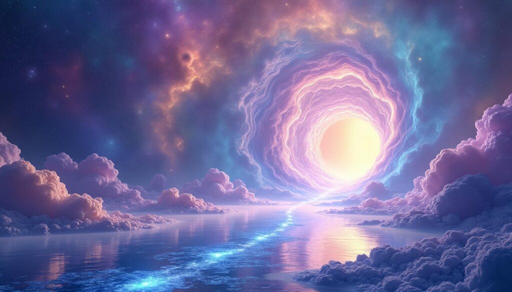 découvrez les portails galactiques, ces passages de lumière mystérieux qui élèvent la conscience collective et ouvrent de nouvelles dimensions spirituelles.